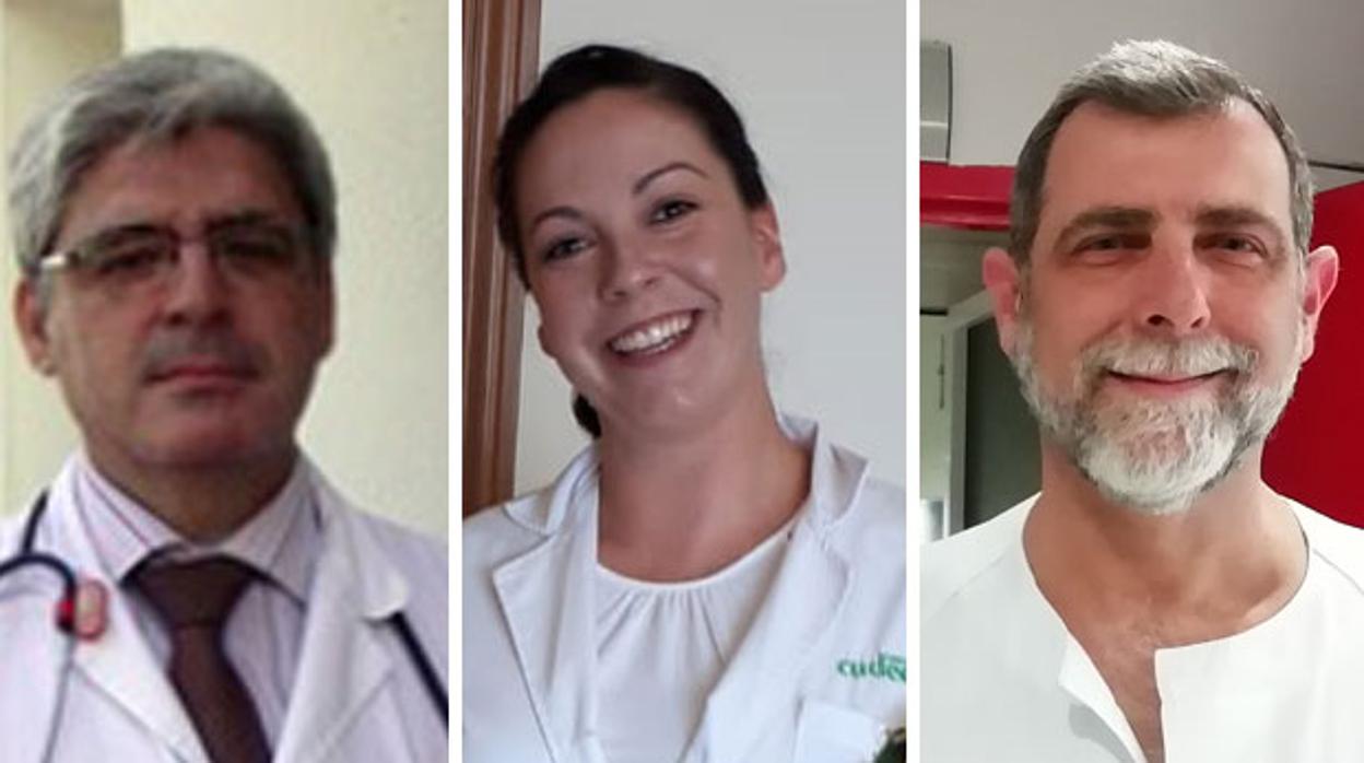 Fernando Gamboa, Virgnia Peralta y José Enrique Herrero