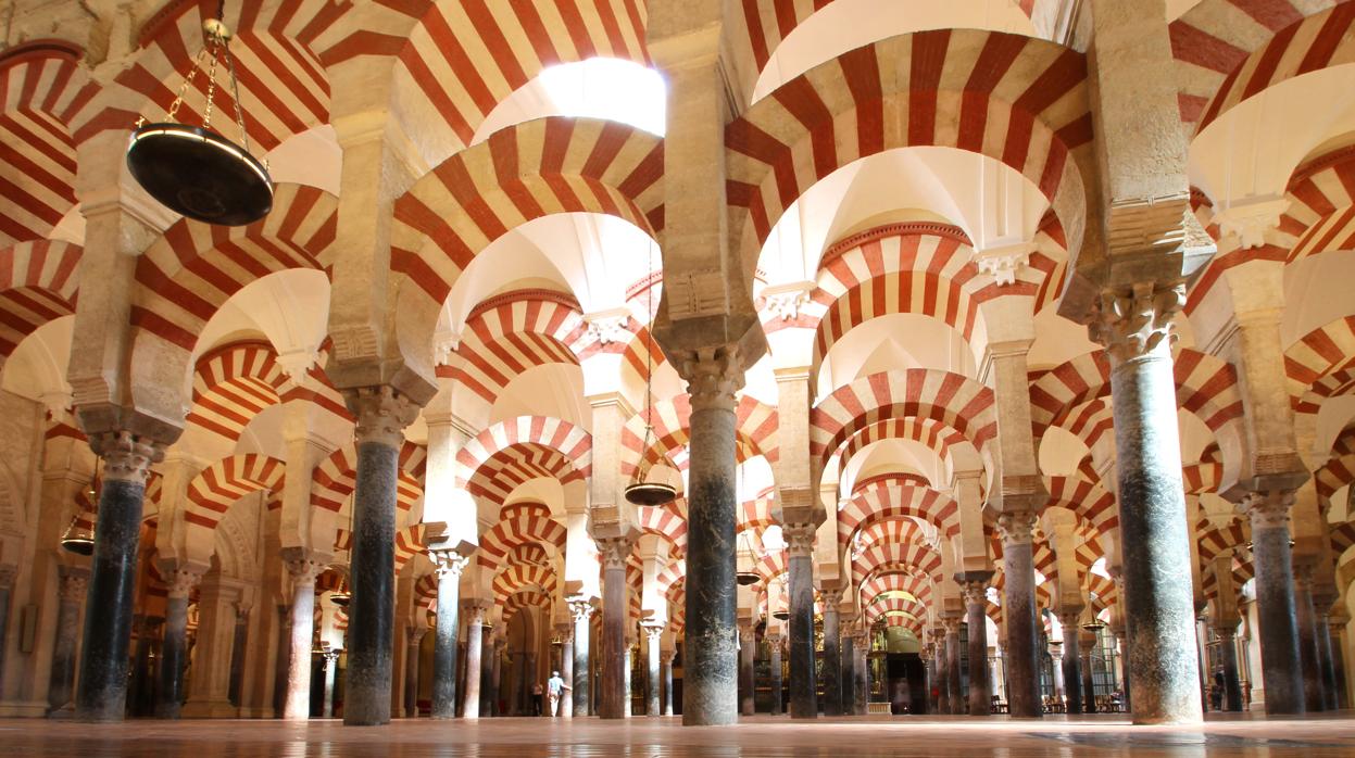 Interior de la Mezquita de Córdoba