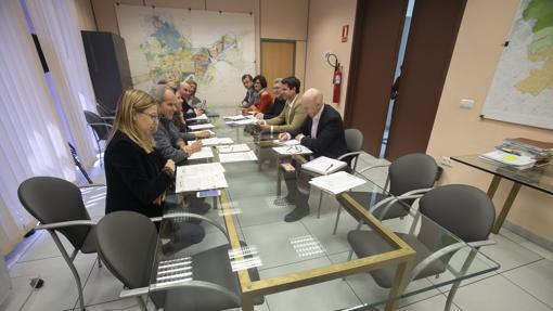 Las sillas vacías el viernes de los representantes del PSOE en el consejo de Urbanismo