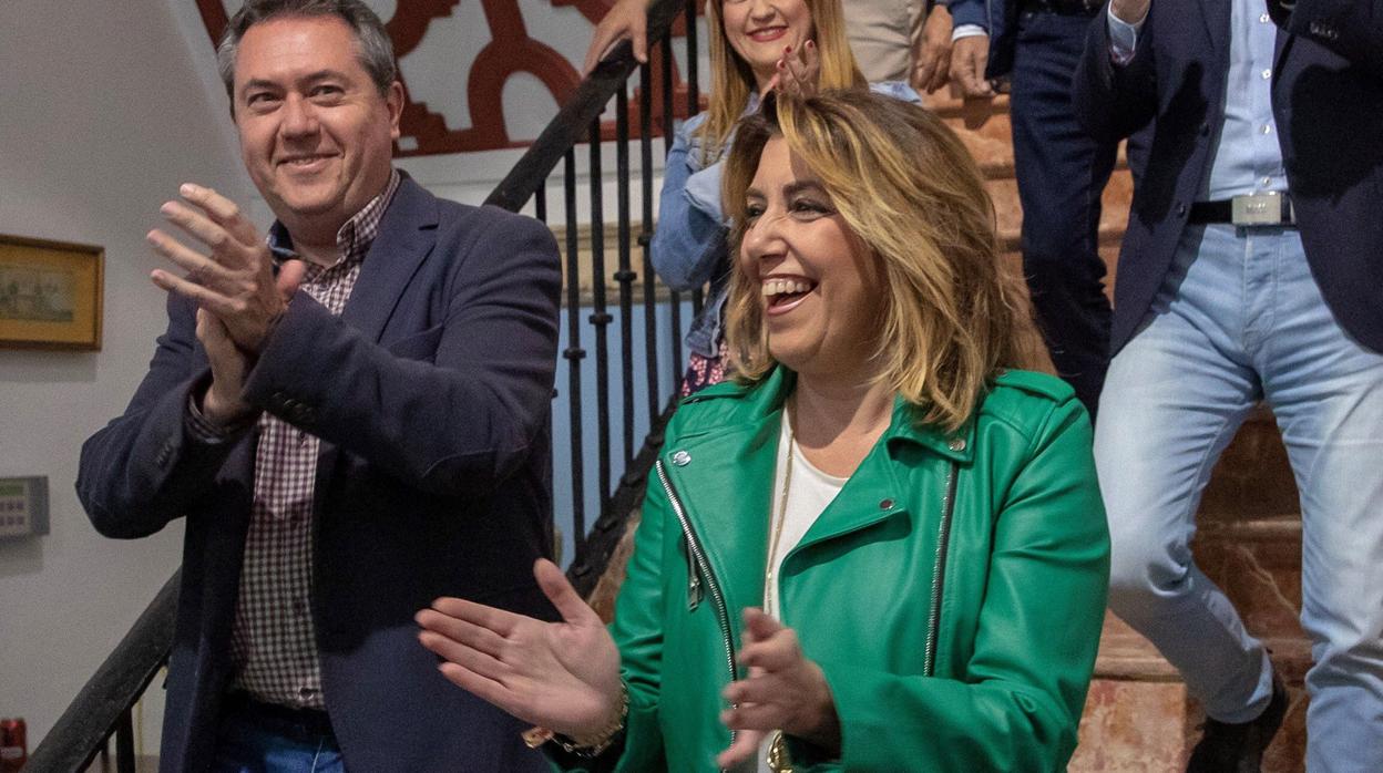 Juan Espadas y Susana Díaz