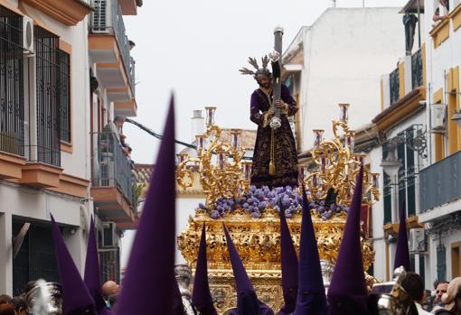 El Señor del Calvario, en el Miércoles Santo de Córdoba