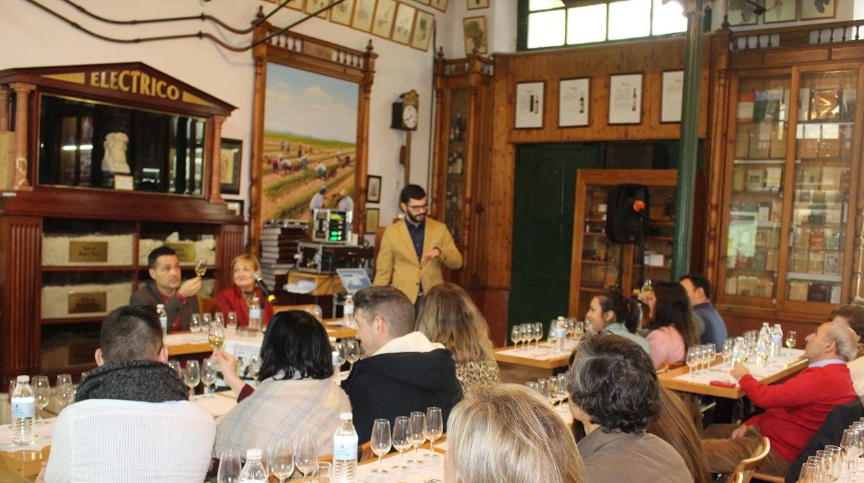 Una de las visitas a la bodega Toro Albalá
