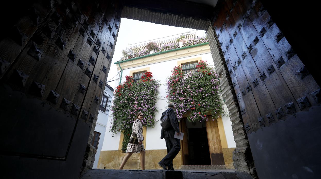 Balcones en la calle Julio Romero de Torres