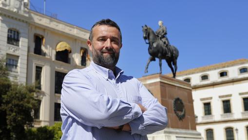 Rafael Saco en las Tendillas