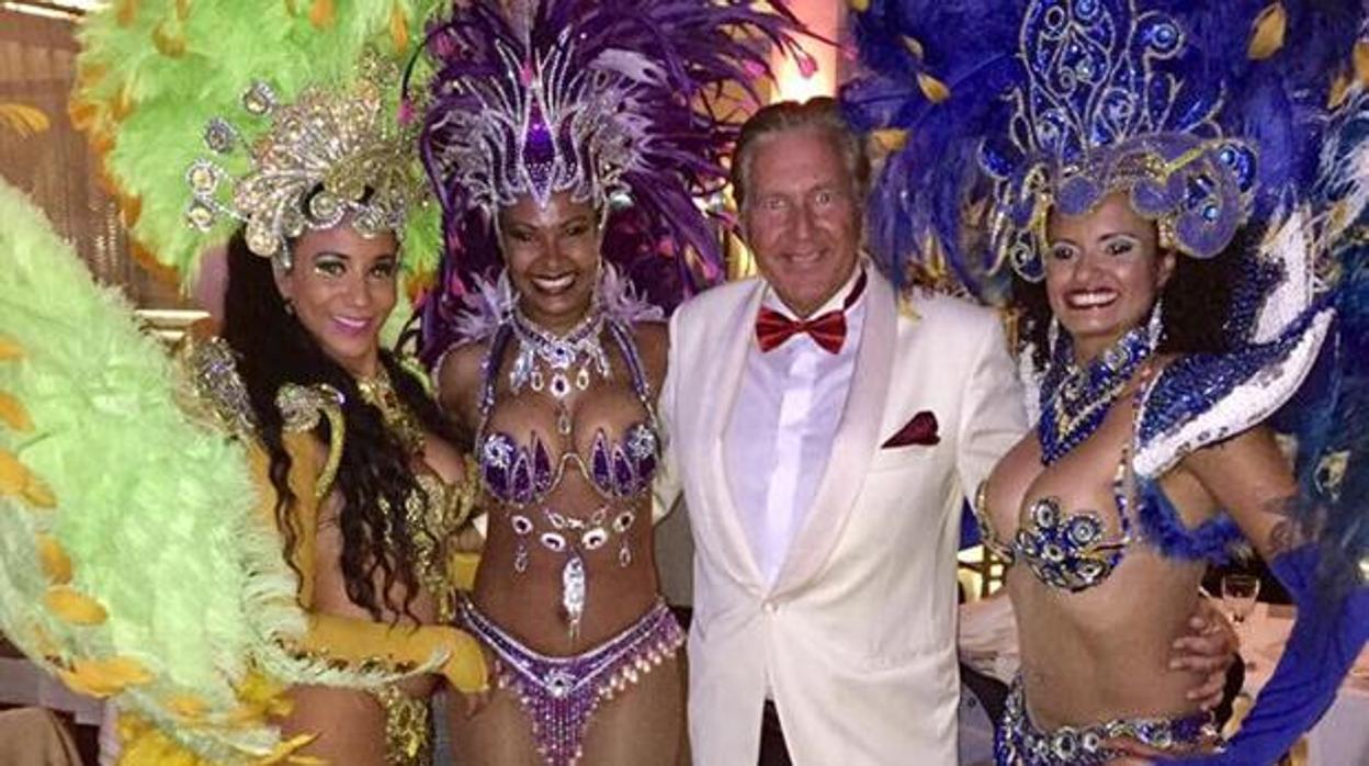 El príncipe de Marbella en una de las fiestas a las que ha asistido en este tiempo