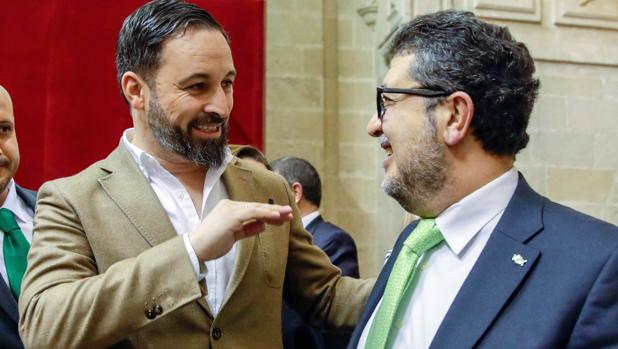Abascal quiere negociar los presupuestos de Andalucía y pide a Ciudadanos que «no ningunee» a Vox