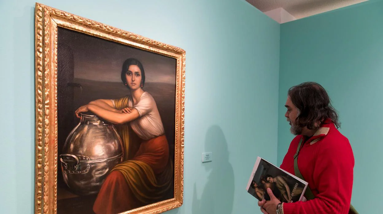 «Fuensanta», el cuadro más caro de Romero de Torres, expuesto en Zaragoza