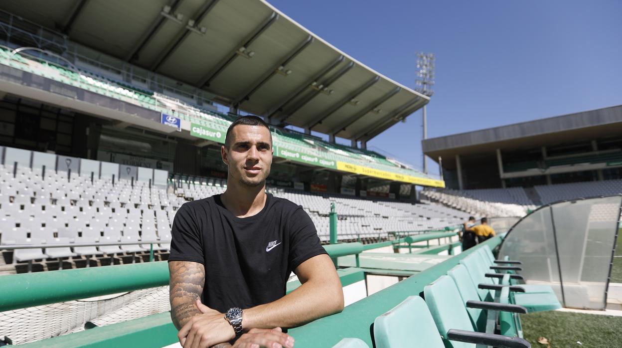 El extremo Jaime Romero, en El Arcángel