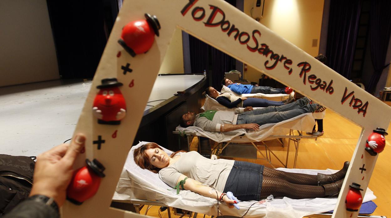 Extracción de sangre en el Oratorio San Felipe Neri de Córdoba