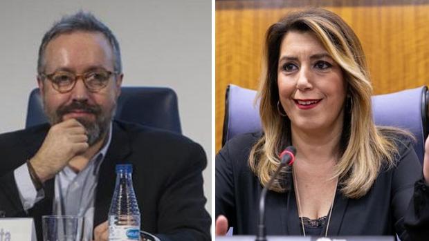 Girauta  (Ciudadanos) amenaza a Susana Díaz: «Estamos encontrando un montón de cosas interesante en tus armarios»