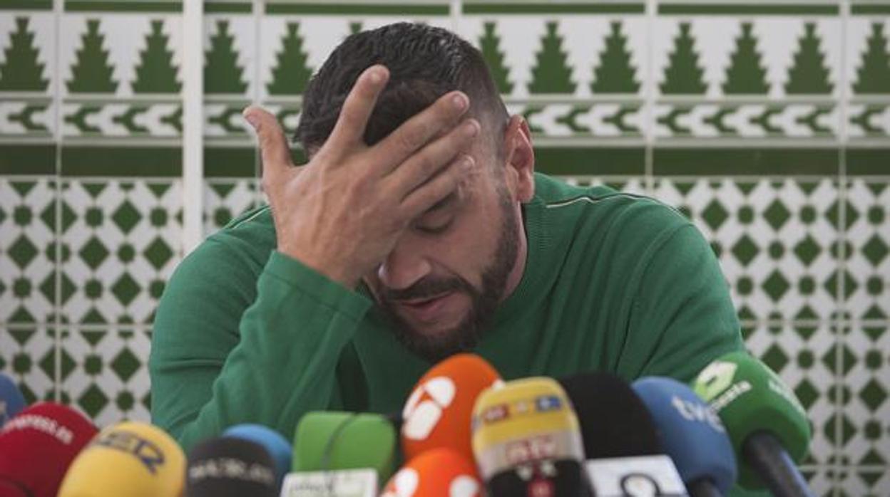 David Serrano en rueda de prensa tras la muerte de Julen