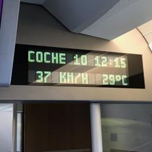 El AVE reduce su marcha hasta los 37 kilómetros por hora en Loja.