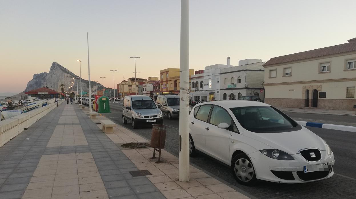 Imagen parcial de la barriada de San Bernardo de La Línea de la Concepción