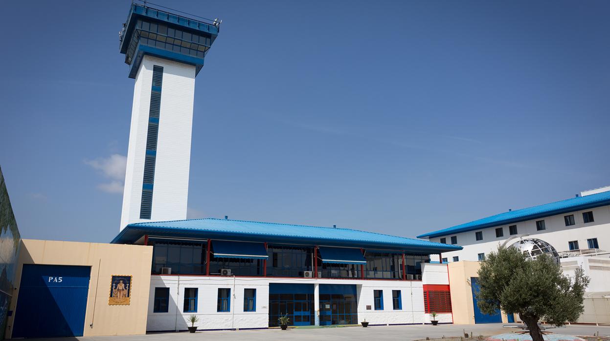 Instantánea de uno de los patios de la prisión de Algeciras