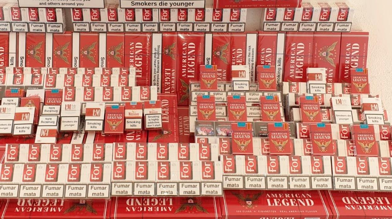 El tabaco fue incautado por agentes de la Policía Local