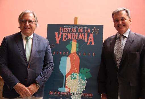 Cartel de las Fiestas dedicadas a Sanlúcar