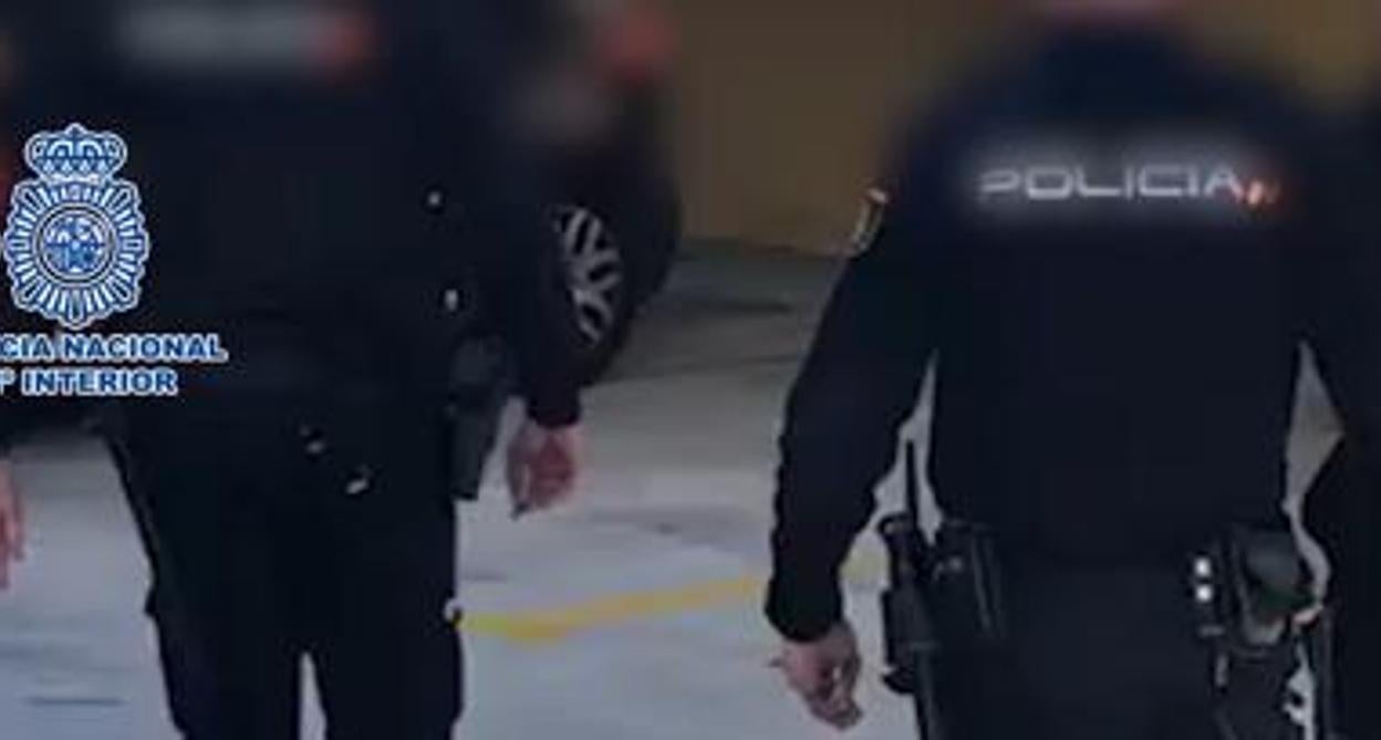 Lugar donde fue abatida la víctima por dos disparos en Fuengirola