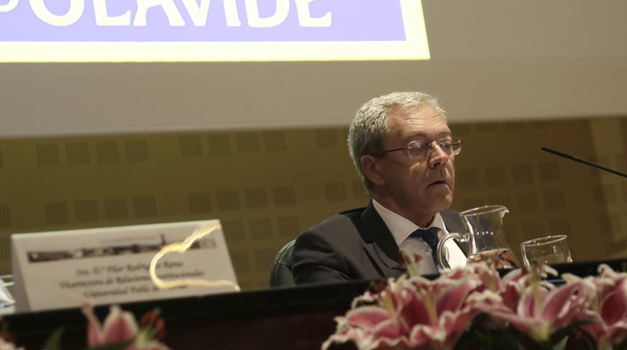 El consejero de Economía, Conocimiento, Empresas y Universidad, Rogelio Velasco