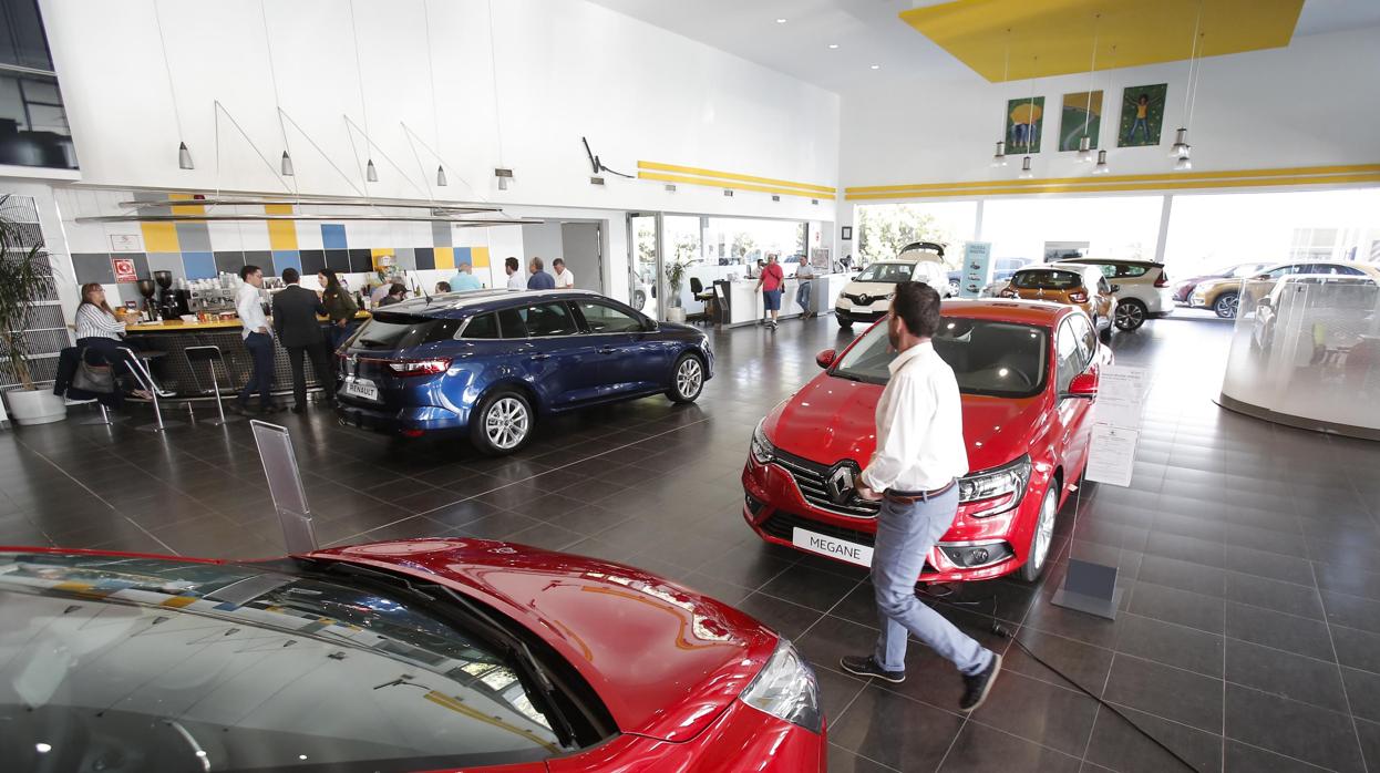 Un concesionario de coches en Córdoba