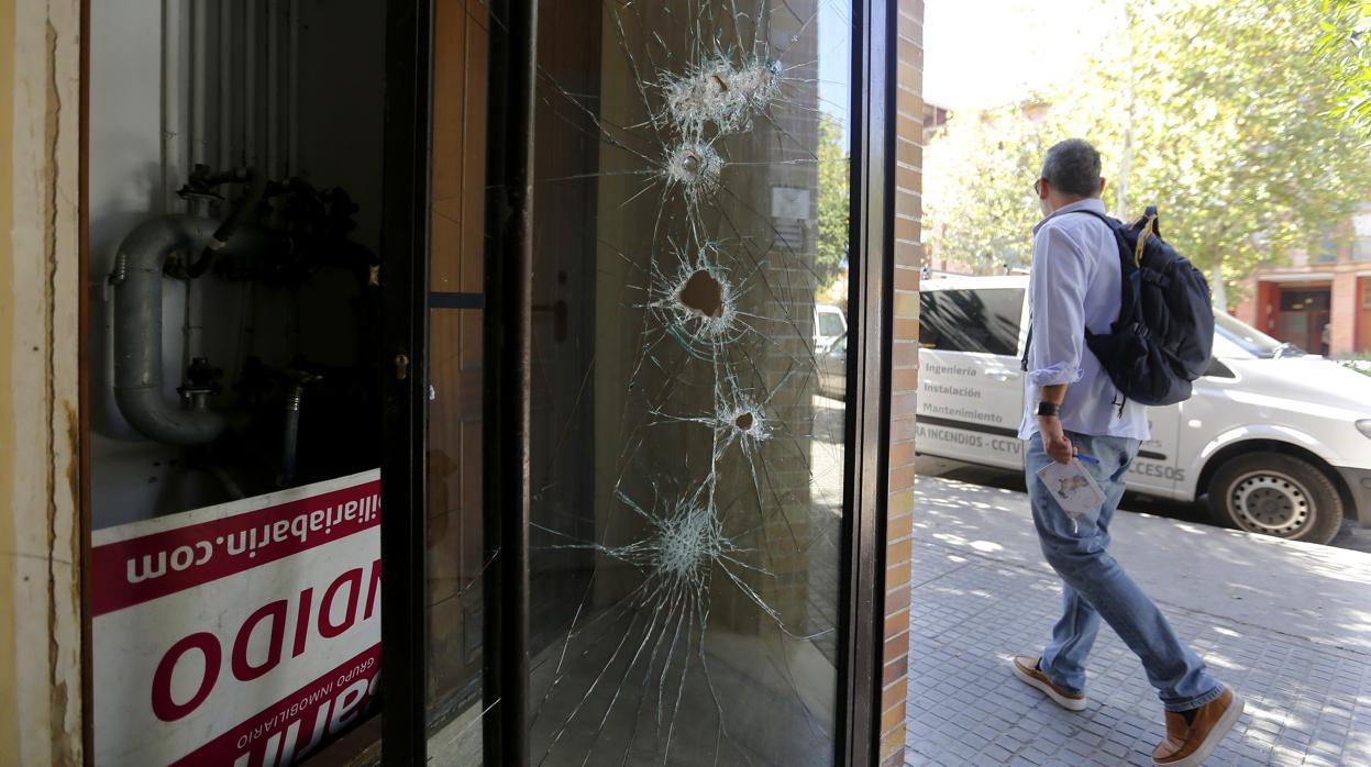 Bloque de Córdoba con viviendas ocupadas