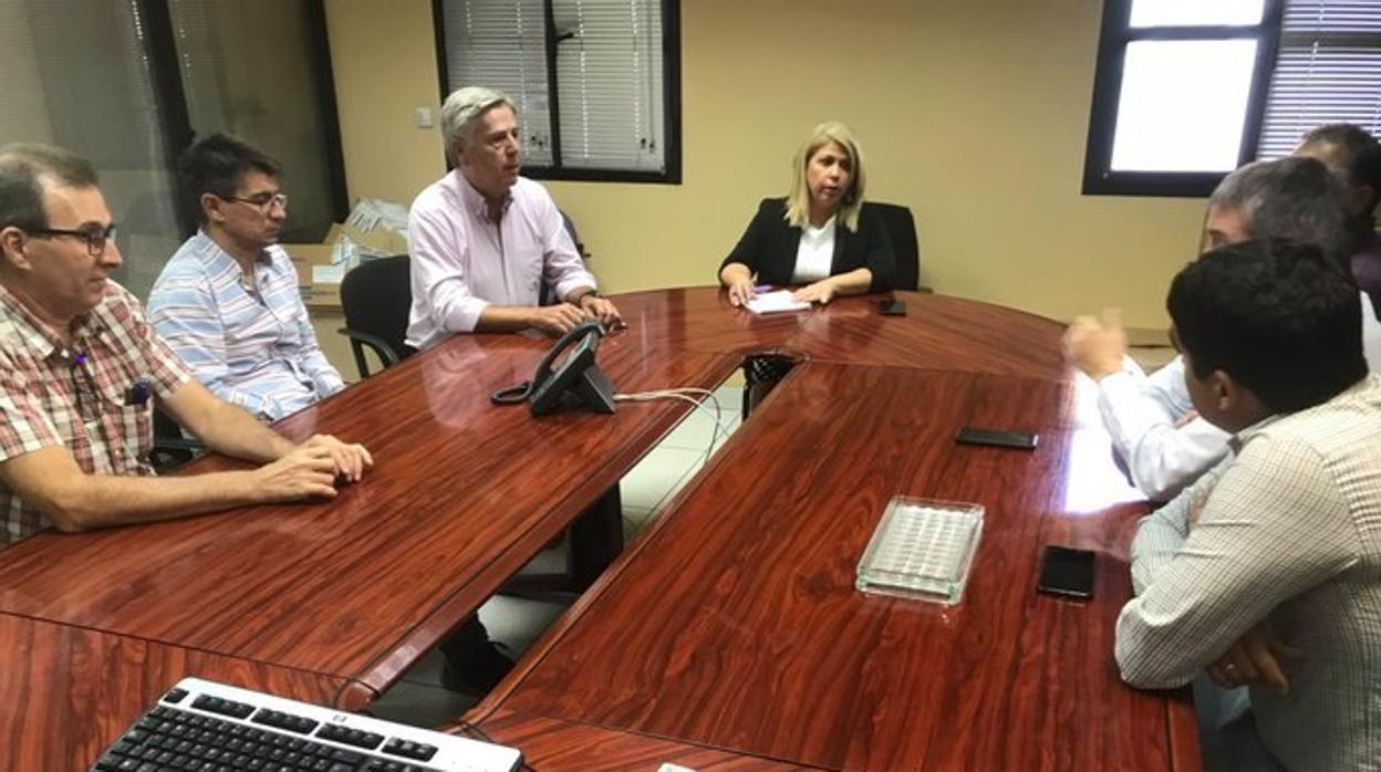 Reunión de la alcaldesa con los técnicos municipales