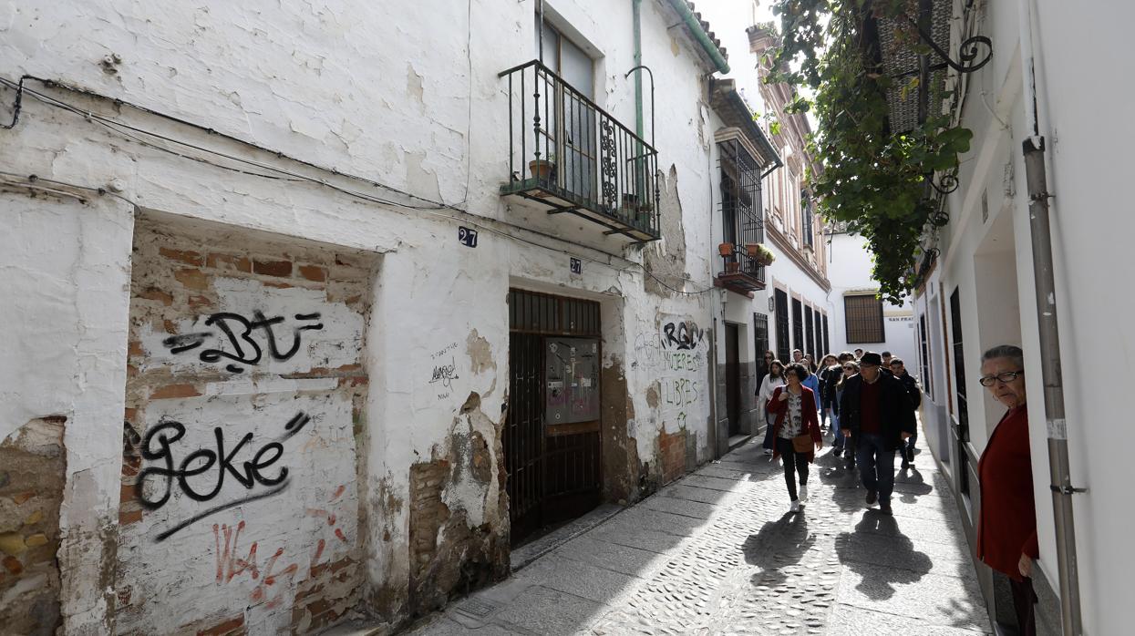 Vivienda abandonada en la calle Armas