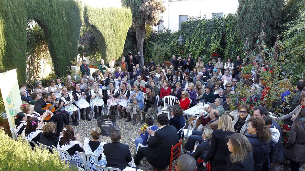 Zambomba flamenca en la Casa de Las Campanas de Córdoba