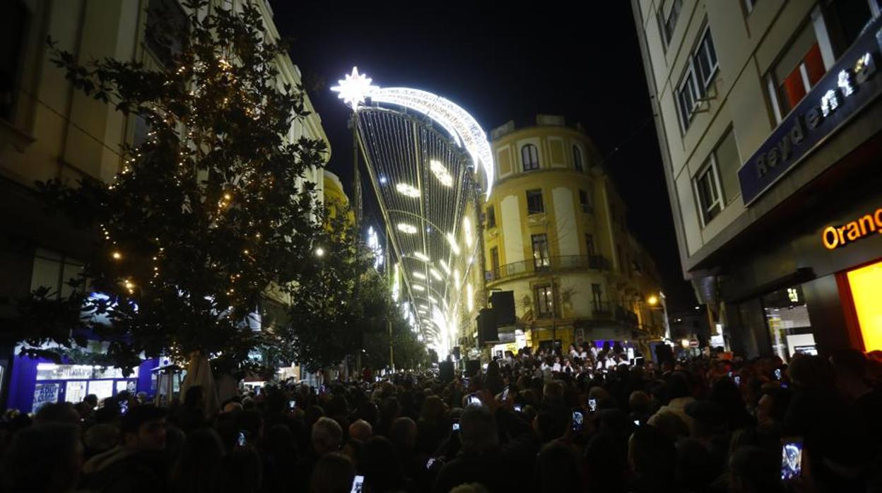 Espectáculo de luz y sonido de la calle Cruz Conde