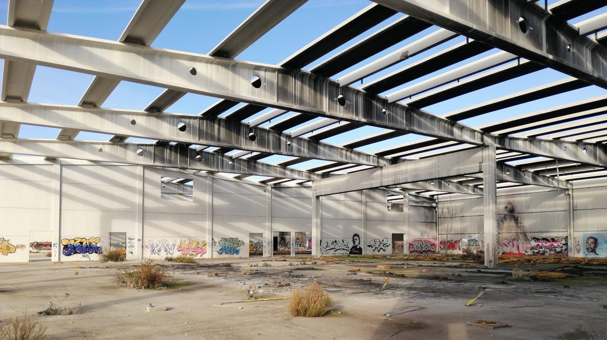 Aspecto de una de las naves de la planta de Dhul en Jaén