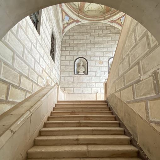 Escalera del Palacio Ducal de Fernán Núñez