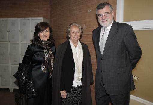 Citoler, junto a Carmen Calvo y José Manuel Roldán