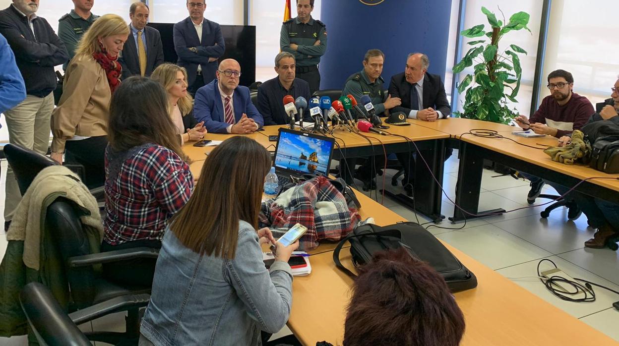 Imágenes de la búsqueda marítima de Rua Mar desde un buque de la Guardia Civil