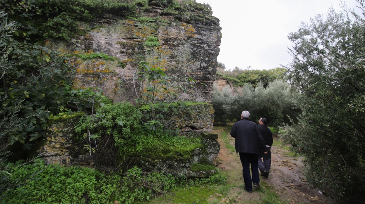 Yacimiento arqueológico de Ategua, en el término municipal de Córdoba