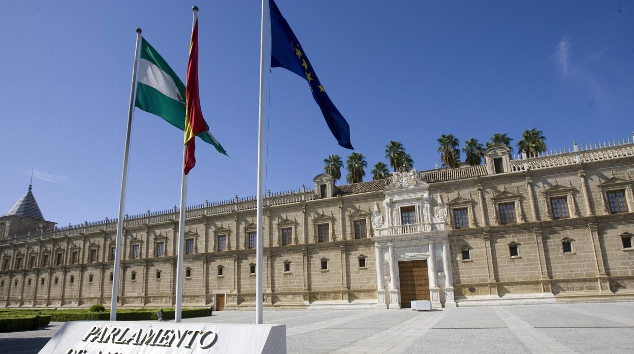 Fachada del Parlamento de Andalucía