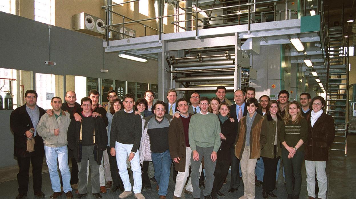 Equipo de ABC Córdoba en el año de su lanzamiento