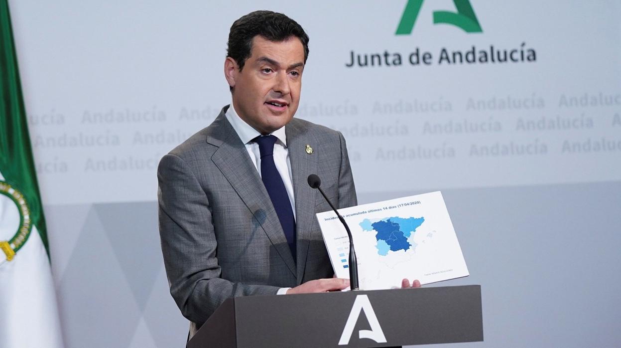 Moreno, durante su comparecencia telemática