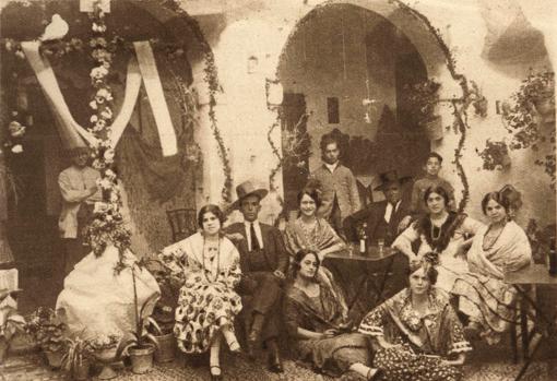 Una de las cruces participantes en 1927