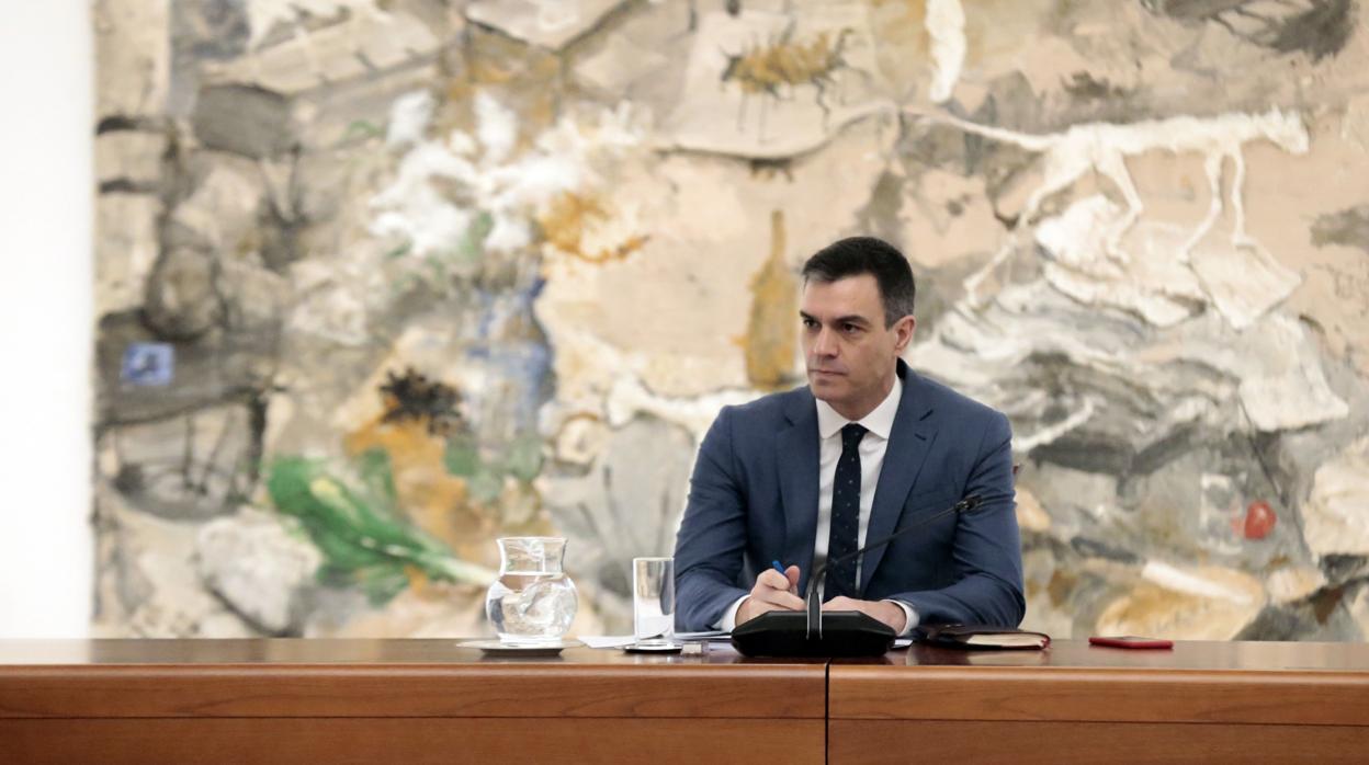 El presidente del Gobierno, Pedro Sánchez