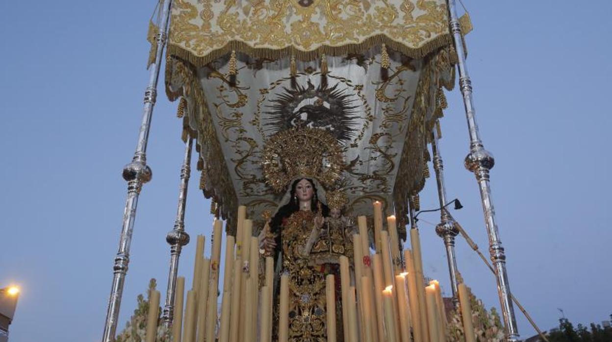 Procesión de la Virgen del Carmen de san Cayetano el pasado año