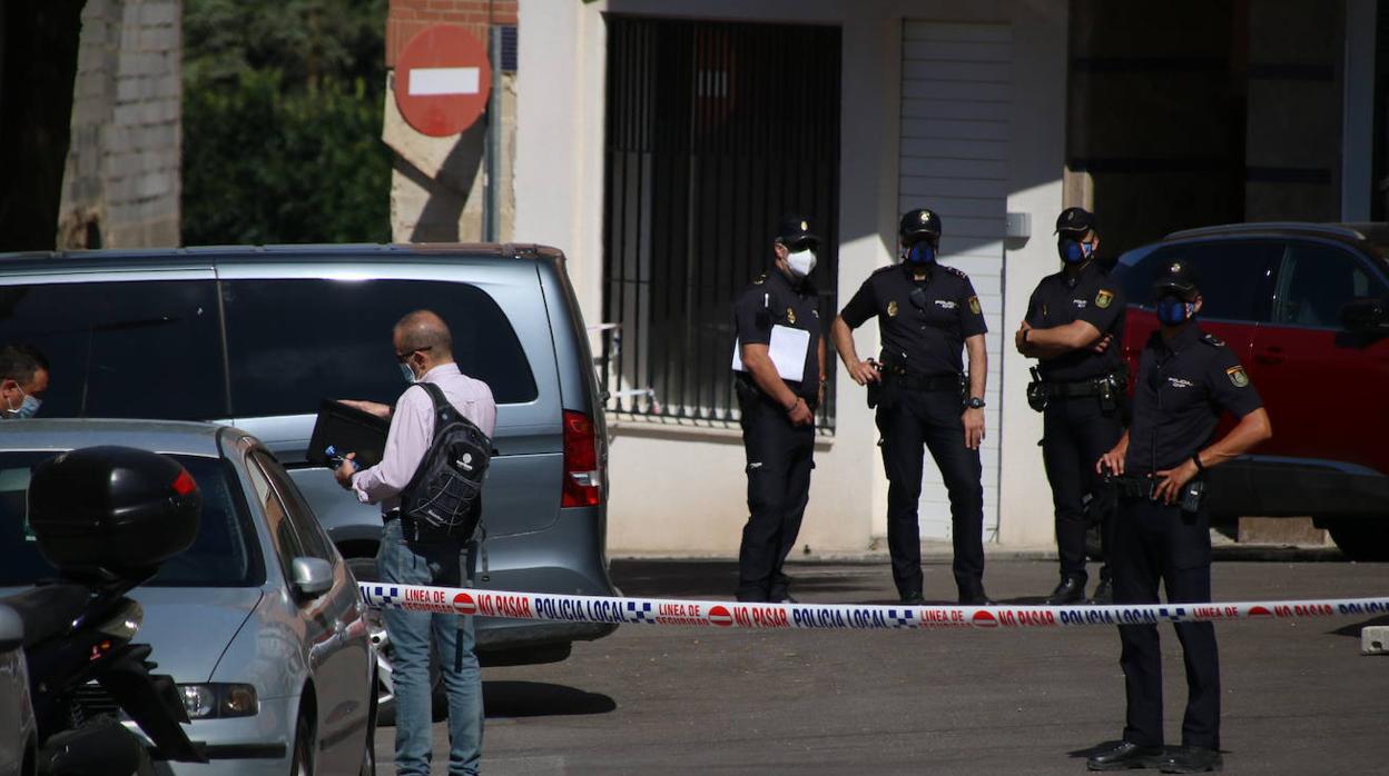 Ventana de la vivienda donde sucedió el terrible suceso