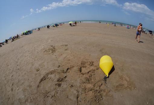 La Playa de Levante forma parte del Parque Natural Bahía de Cádiz