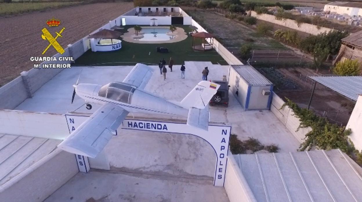 La réplica de la «Hacienda Nápoles» de Granada