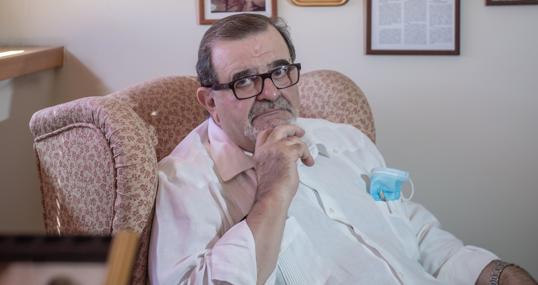 Un momento de la entrevista con De la Borbolla