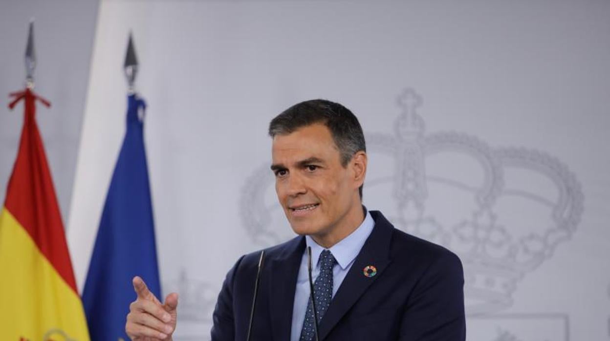 Pedro Sánchez, en una comparecencia esta semana