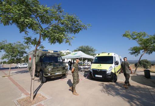 Un centenar de militares de la BRI X inicia los rastreos en busca de José Morilla en la zona de Mirabueno