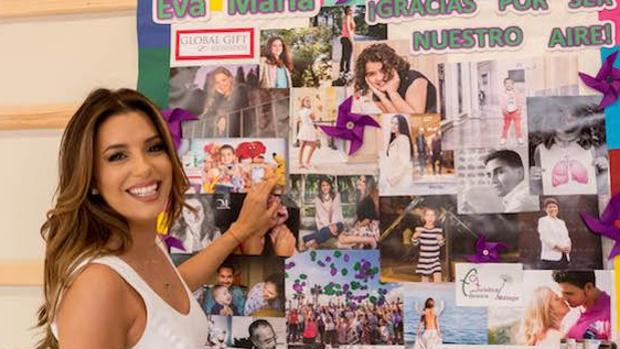 La fundación que amadrina Eva Longoria en Marbella subastará la pintura más grande del mundo