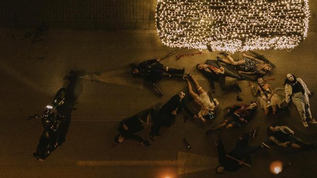 Una boda «terrorífica» para denunciar la situación del sector nupcial