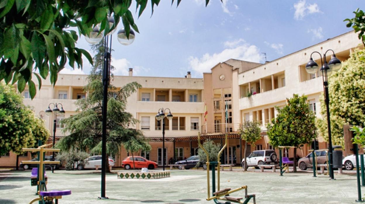 Fachada de la residencia Geiss de Priego de Córdoba