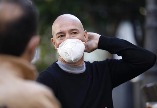 Berges, durante la entrevista con ABC