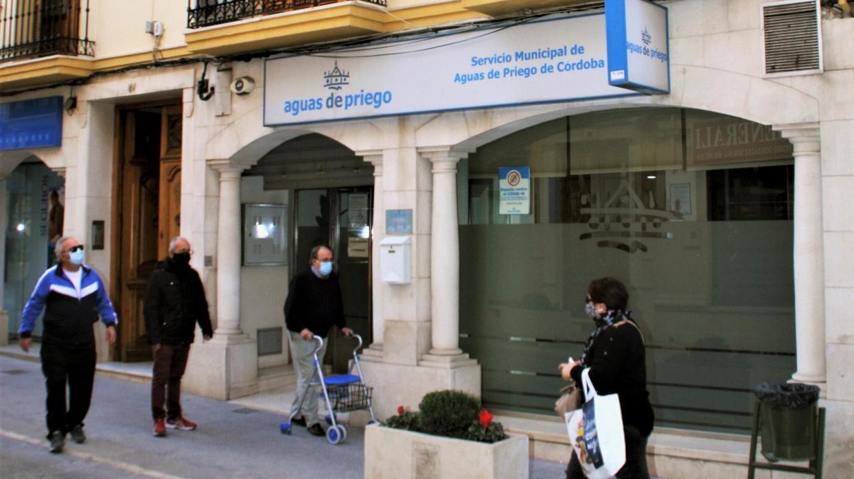 Sede de la empresa mixta Aguas de Priego